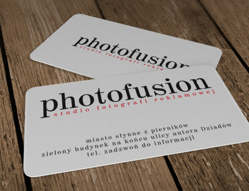 Wizytówki plastikowe Photofusion